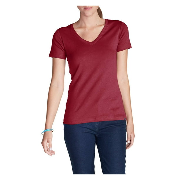 Eddie Bauer Eddie Bauer Women's Favorite ShortSleeve VNeck TShirt