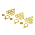 thumbnail image 3 of Confeti de boda Jadeshay con forma de anillo de diamantes 30 g, 3 of 8