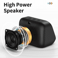 Display/screen Riado AI Smart Bluetooth 5.4 Speaker with Voice Assistant and HD Touch Screen ...