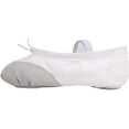 thumbnail image 2 of Ballet Slipper Shoes Stretch Satin Ballerinas Dance Yoga Flats with Pure Ribbons for Girls (Toddler/Little Kid/Big Kid, 2 of 7