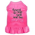 thumbnail image 5 of Pet Dog and Cat Dress Screen Printed, "Feed Me  Tell Me I'm Pretty", 5 of 10