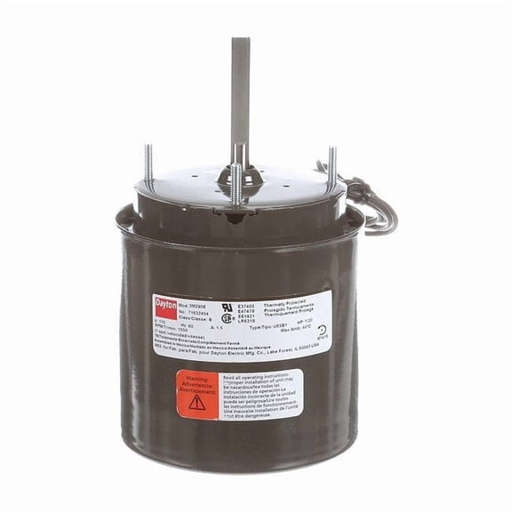 Dayton HVAC Motor,1/20 HP,1550 rpm,115V,3.3 71632454M
