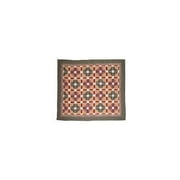 Patch Magic QQSFLC Snowflake Log Cabin, Quilt Queen 85 x 95 inch