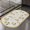 Enjoy Life, variant on Super Absorbent Diatomaceous Earth Bath Mats Quick Dry Washable Bathroom Rugs Rubber Backed Non Slip Doormat for Shower Room,Floral Oval Yellow17x27Inch