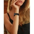 thumbnail image 4 of Wearlizer Stainless Steel Band Compatible with Apple Watch Band for Women 38/40/41/42/44/45/46/49mm, Studded Link Bracelet Strap, Dressy Metal Band for Series 11/10/9/8/7/6/5/4/SE/Ultra, 4 of 7