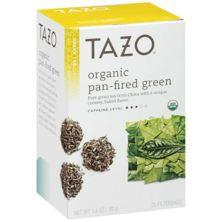 Tazo ® thé vert Pan-Fired biologique Sachets de thé 20 ct. Boîte