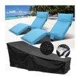 thumbnail image 3 of Funda protectora para tumbona, funda impermeable con cordón para sillones, sillones, muebles de exterior (negro, 210d) TUNC Sencillez, 3 of 5