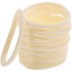 thumbnail image 5 of White Elastic Hair Ties for Kids Seamless Nylon Baby Hair Rings Great for Everyday Use 10 Pieces, 5 of 5
