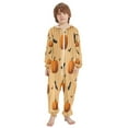 thumbnail image 2 of Vzayyk 4T-14Y Size Aviliable Cozy One-Piece Footless Sleeper Pajama Pumpkin and Bats, 2 of 8