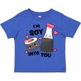 thumbnail image 3 of Inktastic I'm Soy into You with Cute Soy Sauce and Sushi Boys or Girls Toddler T-Shirt, 3 of 5