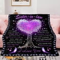 thumbnail image 2 of LHSHID Sister in Law Gifts Sister in Law Birthday Gifts Gifts for Sister in Law Sister in Law Gifts for Birthday Christmas Sister in Law Wedding Gifts Sister in Law Throw Blanket 30"x40", 2 of 6