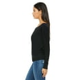 thumbnail image 3 of Ladies' Flowy Long-Sleeve Off Shoulder T-Shirt, 3 of 3