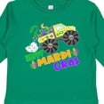 thumbnail image 4 of Inktastic Happy Mardi Gras Monster Truck with Beads Boys or Girls Long Sleeve Toddler T-Shirt, 4 of 5