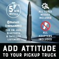 thumbnail image 2 of Antena de coche EcoAuto Badass 50 Cal Bullet de repuesto, 2 of 8