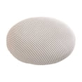 thumbnail image 2 of Dongrere Stretch Bar Stool Seat Cover, Striped Round Cushion, Anti-Slip Chair Cover for Bar Kitchen Living Room Use, Gray, 2 of 6