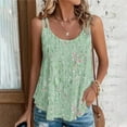 thumbnail image 2 of Women Sleeveless Crop Tops Plus Size, Button Down Shirts for Women White Summer Tees for Women 2026 Trendy Womens Tops Dressy Casual Plus Summer Shirts for Teens Modest, 2 of 6