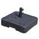 thumbnail image 5 of Soporte con peso,Base de sombrilla ajustable para patio llena de agua,Base para sombrilla para exteriores rellenable con agua,Base para sombrilla cuadrada con capacidad de 40 kg,Base de, 5 of 7
