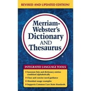 Pre-Owned Merriam-Webster's Dictionary and Thesaurus (Paperback 9780877798637) by Merriam-Webster Inc