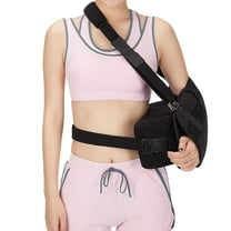 Rymuixey Shoulder Abduction Brace with Removable Pillow, Sholder Immobilizer for Rotator Cuff, Sublexion, Surgery, Dislocated, Broken Arm, Arm Sling for Women & Men, Fits Left & Right