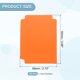 thumbnail image 2 of Separadores de Tarjetas de Comercio Uxcell, 50 Piezas Separadores de Tarjetas Índice Organizadores de Cajas de Almacenamiento para Tarjetas de Fútbol, Accesorios de Bandeja Naranja, 2 of 5