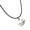 White, variant on Stylish Necklace Smiling Cloud Face Pendant Clavicle Chain Adjustable Length Choker for Daily Wear Elegant Party Jewelry