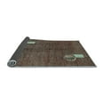 thumbnail image 2 of Ahgly Company Indoor Rectangle Abstract Light Blue Modern Area Rugs, 5' x 8', 2 of 4