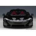 thumbnail image 5 of McLaren P1 Fire Black with Red and Black Interior 1/18 Model Car by Autoart, 5 of 11