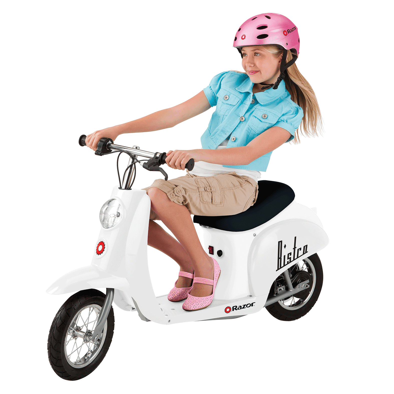 Razor Pocket Mod Mini Euro 24V 250W Electric Retro Scooter with