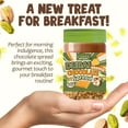 thumbnail image 6 of Dubai Spreadable Pistachio Chocolate with Freeze-Dried Orange –  9.7 oz / 275g Gourmet Chocolate Spread with Roasted Kataifi, 6 of 10