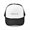 Black/White, variant on CafePress - Black And White Cap - Adjustable Unisex Printed Trucker Hat with Mesh Back