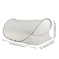 thumbnail image 3 of Up Net Extra Large Foldable Tent Up Portable Mesh Tent With Net Bottom Zipper Easy To Use For Bedroom Camping Travel Patio Winter Bed Cover Cover for Car Outdoor Winter Stretchy Couch Cover Thick, 3 of 4