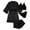 A-Black, variant on Wxolcjlv Womens Nightgown 4 Piece Lace Satin Strap With Robe Pajama Dress Ladies Comfy Loungewear Sleep Dress,L