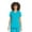 Aquamarine, variant on Scrubstar Women's Premium Ultimate Stretch V-Neck Scrub Top, Sizes XS-3XL