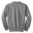 thumbnail image 5 of Port & Co Teen Unisex Regular Plain Long Sleeves Sweatshirt Ath. Heather Large, 5 of 5