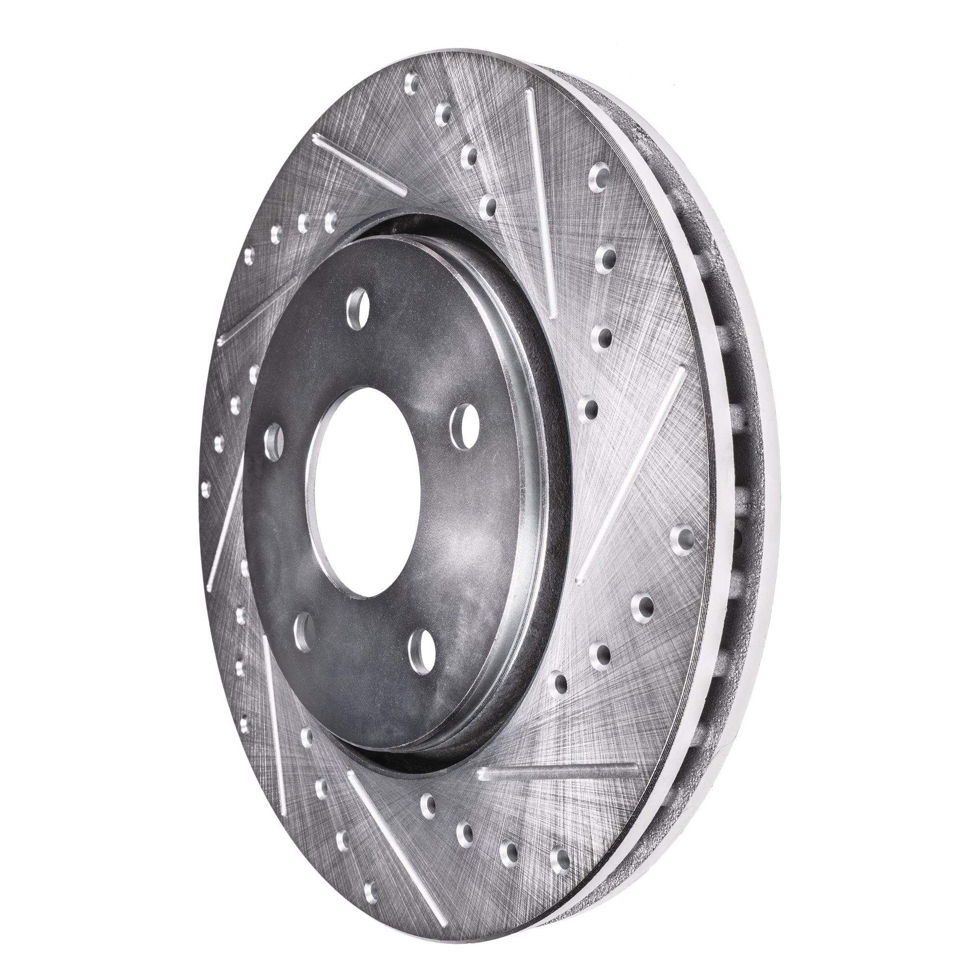Detroit Axle - Front Brake Rotors for Nissan 370Z INFINITI G37 Q50 M37 M56 FX50 Q60 370Z Q70 QX70 M35H Drilled and Slotted Disc Brake Rotors Replacement: 13.98" inch Front Rotors