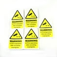 thumbnail image 6 of NIBOLOG 5Pcs Signs Decals Attractive Waterproof CCTV In Operation Car Signs Sticker for Car, 6 of 7