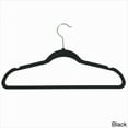 thumbnail image 3 of Achim Velvet Anti-Slip Clothes Hangers, Pack of 10, Purple, 3 of 5