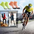 thumbnail image 6 of 3 Pairs Low-Cut Compression Running Socks with Arch Support – Ankle Compression Socks for Sports, Recovery & Circulation, 6 of 10