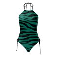 thumbnail image 4 of YDLCAFD Easter Women's Two Piece Irregular Print Swimsuit Tankini Swimsuit Set 2, 4 of 5
