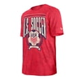 thumbnail image 2 of Men's-5th & Ocean by New Era  Red USMNT Throwback Boxy T-Shirt, 2 of 3