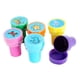 thumbnail image 1 of EeaseMX 6 sellos de plástico con forma de animales marinos y oceánicos, mini sellos para niños, premios escolares, accesorios de aprendizaje, regalo de cumpleaños y fiesta., 1 of 7