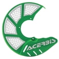 thumbnail image 3 of Acerbis X-Brake Vented Front Disc Cover with Mounting Kit Green/White, 3 of 4