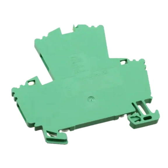 1036300000 Terminal Block Connector 4 Position Ground, Earth Green, Yellow 12-30 AWG