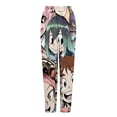thumbnail image 3 of Characters My Hero Academia Pajama Bottoms for Women Novelty Lounge Daily Cozy Soft Sleep Pajamas Pants Long Sleepwear, 3 of 7
