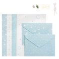 thumbnail image 1 of 1 juego que incluye papel de carta y sobre Papel de carta: 25CM * 17,6CM, sobre: 18CM * 13CM, 1 of 5