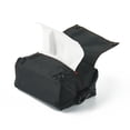 thumbnail image 4 of Caja de pañuelos para acampar al aire libre, cubierta de cocina, oficina, coche, servilleta de viaje, caja de papel Negro Zulema Sostenedor del tejido, 4 of 8