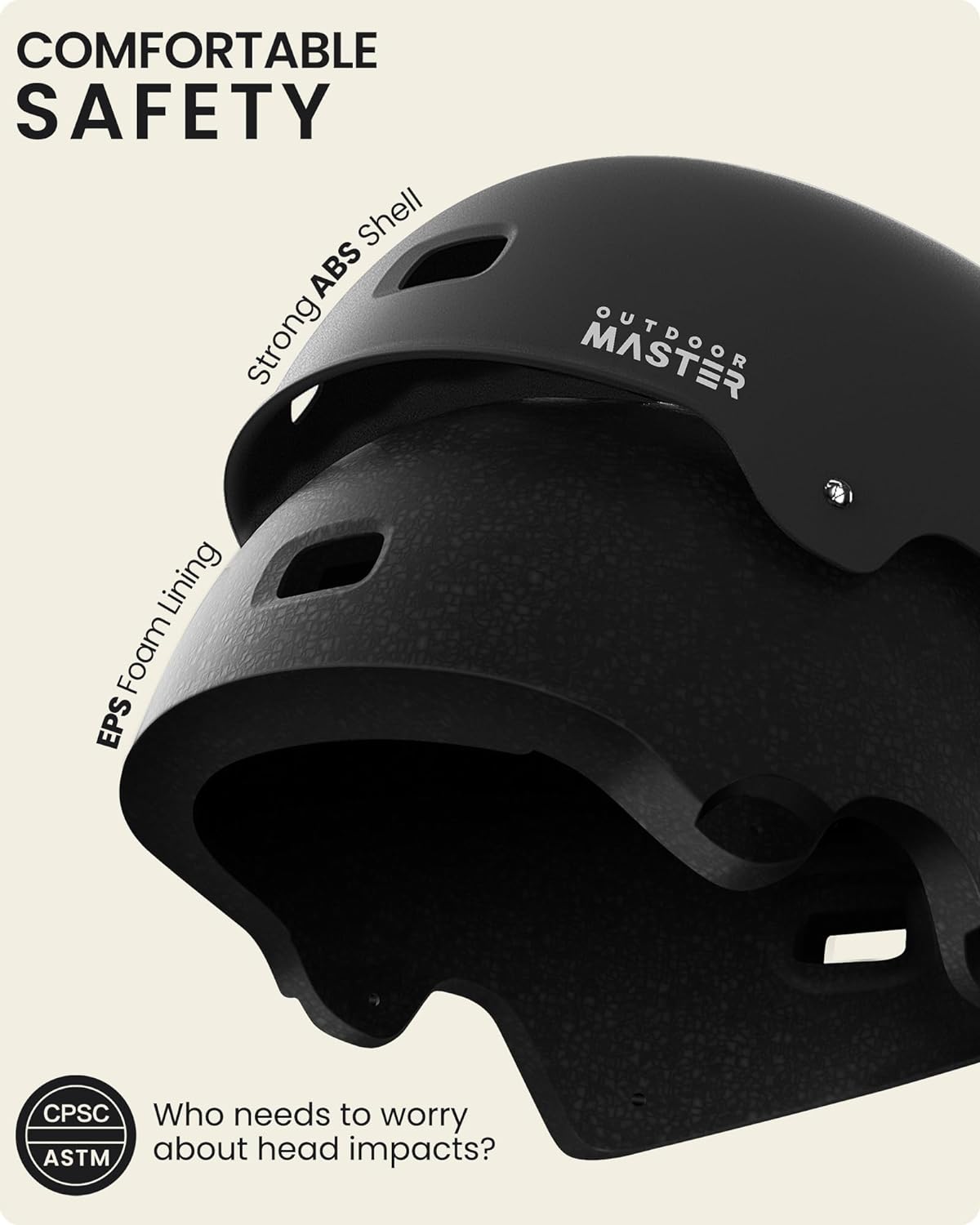 OutdoorMaster Skateboard Cycling Helmet photo 2