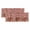 Bright Red Light Beige Dark Green, variant on Deer Bear Valances for Windows 2 Panels,Light Filtering Kitchen Curtains Window Valance for Living Room Bedroom,Retro Farmhouse Trees Forest Wooden Grain Rod Pocket Short Window Treatments 42"Wx18"L