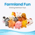 thumbnail image 2 of Cubo Para Juguetes De Baño Boley Farm Animals: Incluye 12 Divertidos Y Coloridos Juguetes Para La Bañera Y La Piscina Para Niños Y Niños Pequeños De 2 Años En Adelante., 2 of 5
