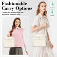 thumbnail image 4 of Bolsa Térmica DALINDA para Mujer 13L Impermeable en Crema, 4 of 9